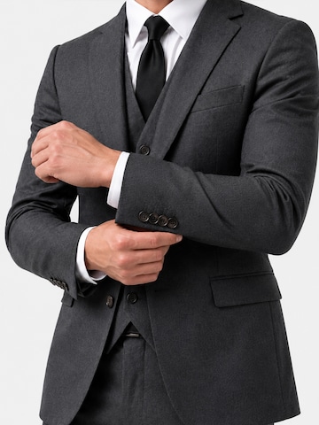 ALLTHEMEN Tapered Suit 'Zweiklang' in Grey