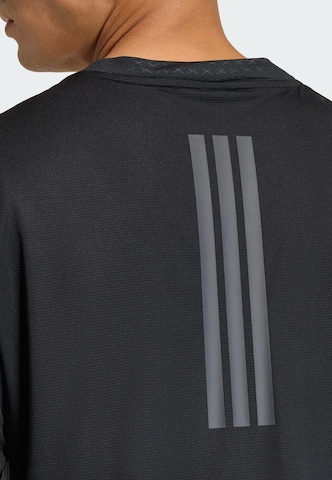 Tricou funcțional 'D4T POWER' de la ADIDAS PERFORMANCE pe negru