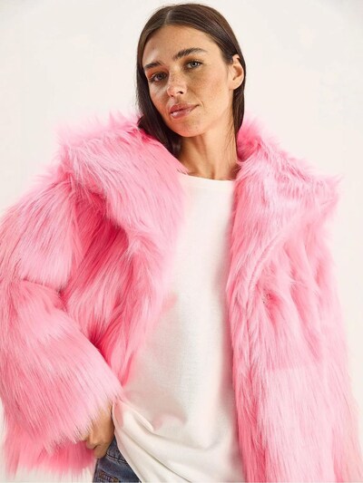 Bianco Lucci Winter Jacket in Pink, Item view