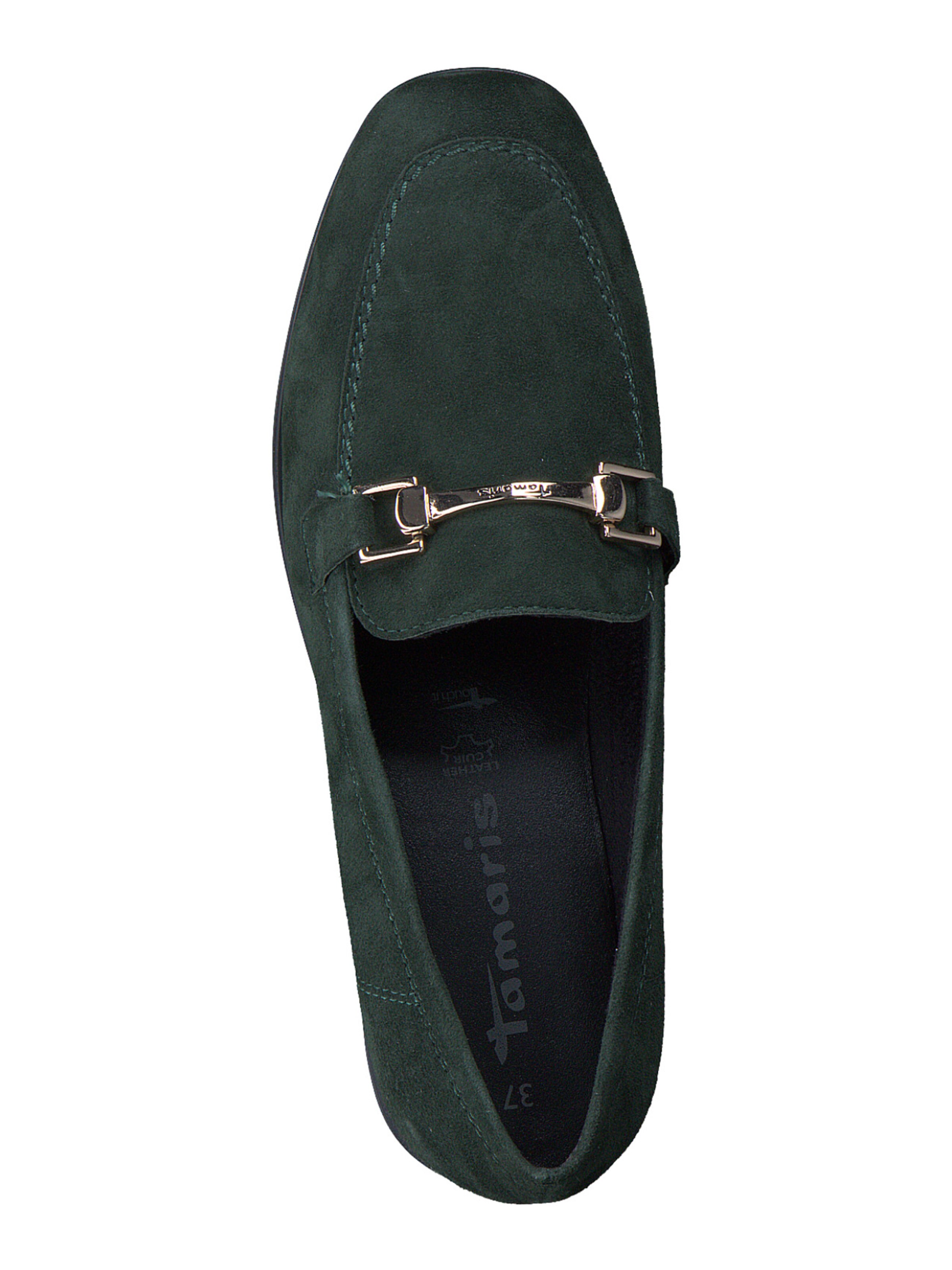 Chaussure basse Tamaris en vert