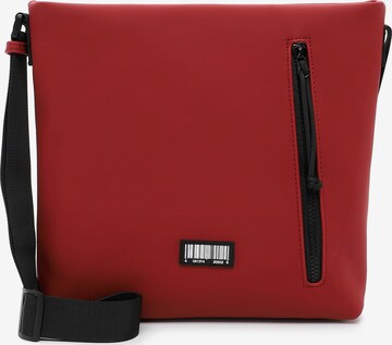 Borsa a spalla ' Kairo ' di Emily & Noah in rosso: frontale