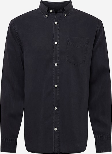 NN07 Camisa 'Levon' en negro denim, Vista del producto