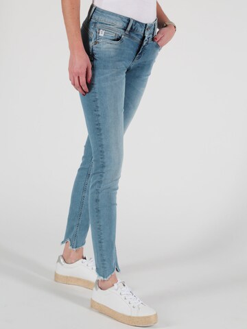 Miracle of Denim Skinny Jeans 'Ellen' in Blau