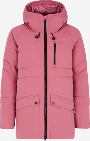 PROTEST Winterjacke 'PRTMAGI' in Pink: Vorderseite