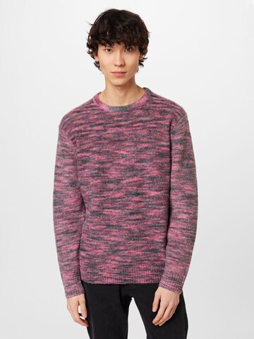 Cotton On Sweater in Purple: front