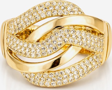 COLLEZIONE ALESSANDRO Ring 'Paris' in Gold: Vorderseite