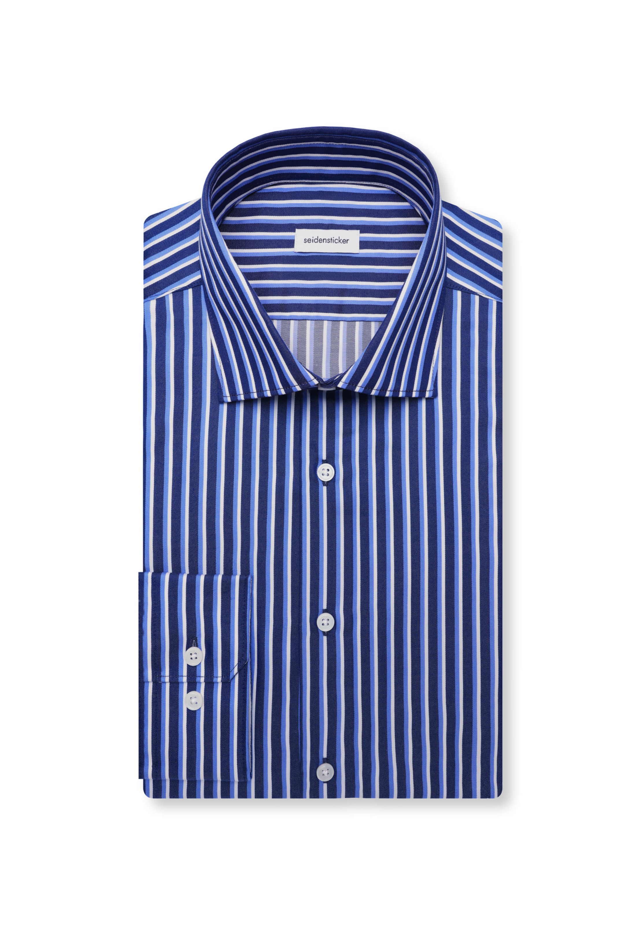 Coupe regular Chemise business SEIDENSTICKER en bleu