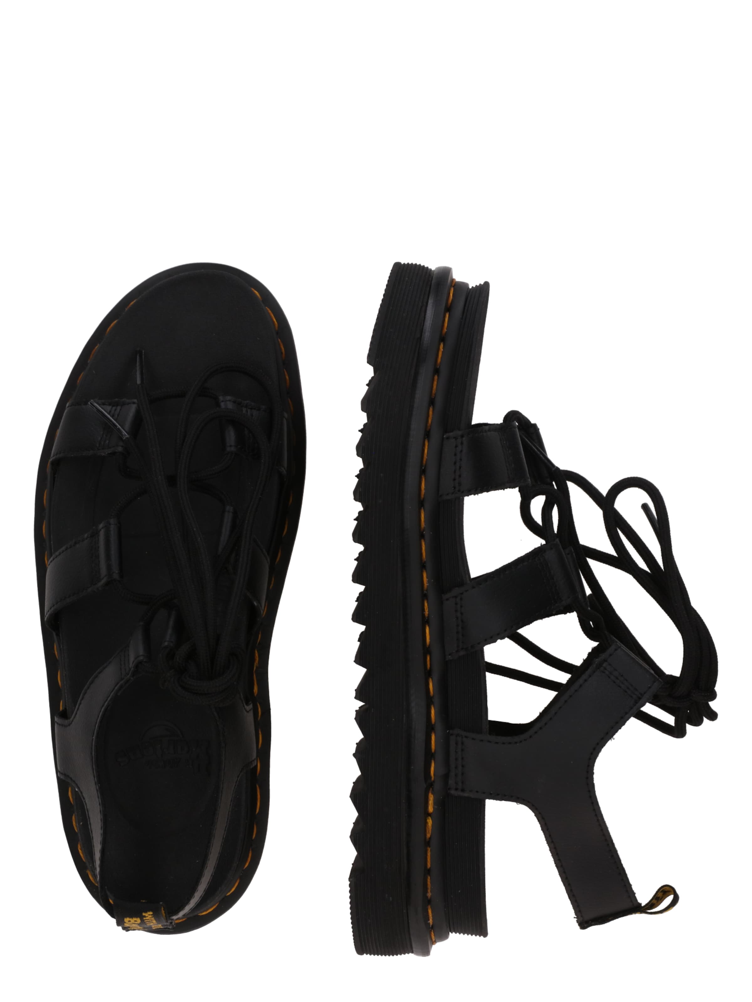 Dr. Martens Сандали с каишка 'Nartilla' в черно