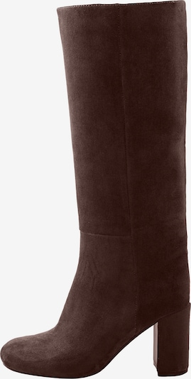 Lipsy Bottes en 38 en chocolat, Vue avec produit