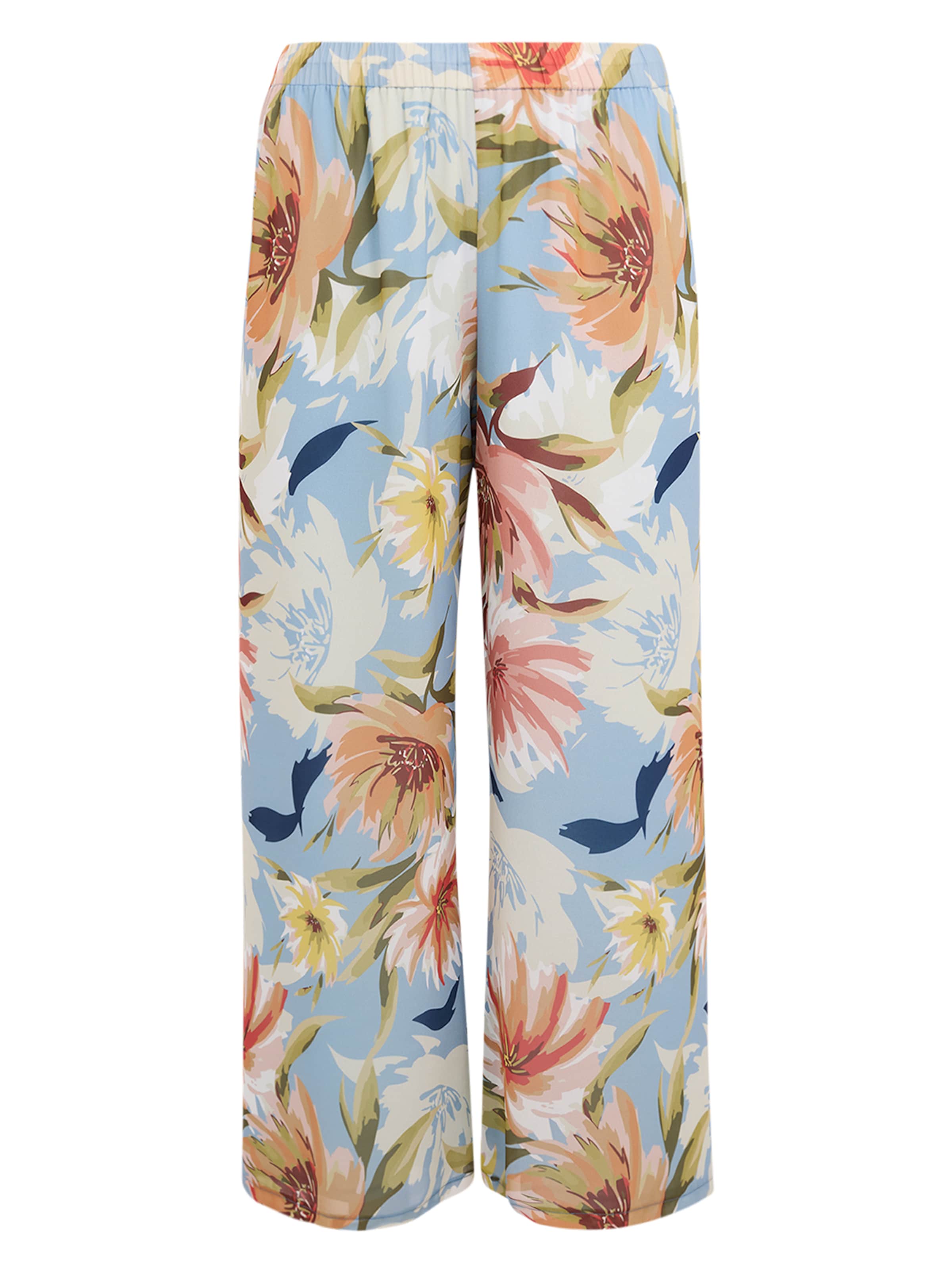 YOEK Regular Broek in Beige: voorkant