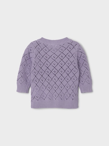 Cardigan 'Desina' NAME IT en violet