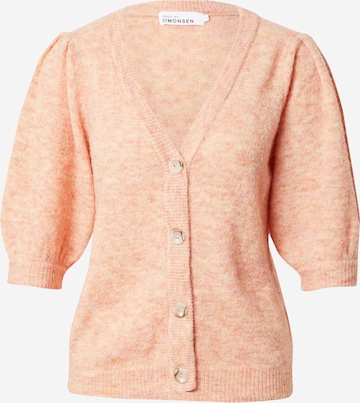 Cardigan KAREN BY SIMONSEN en orange : devant