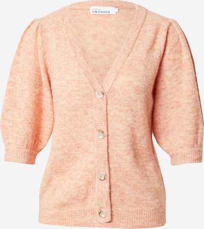 KAREN BY SIMONSEN Knit Cardigan in mottled orange, Item view