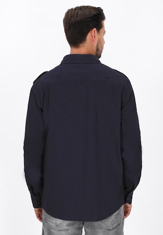 DreiMaster Vintage - Regular Fit Camisa em azul
