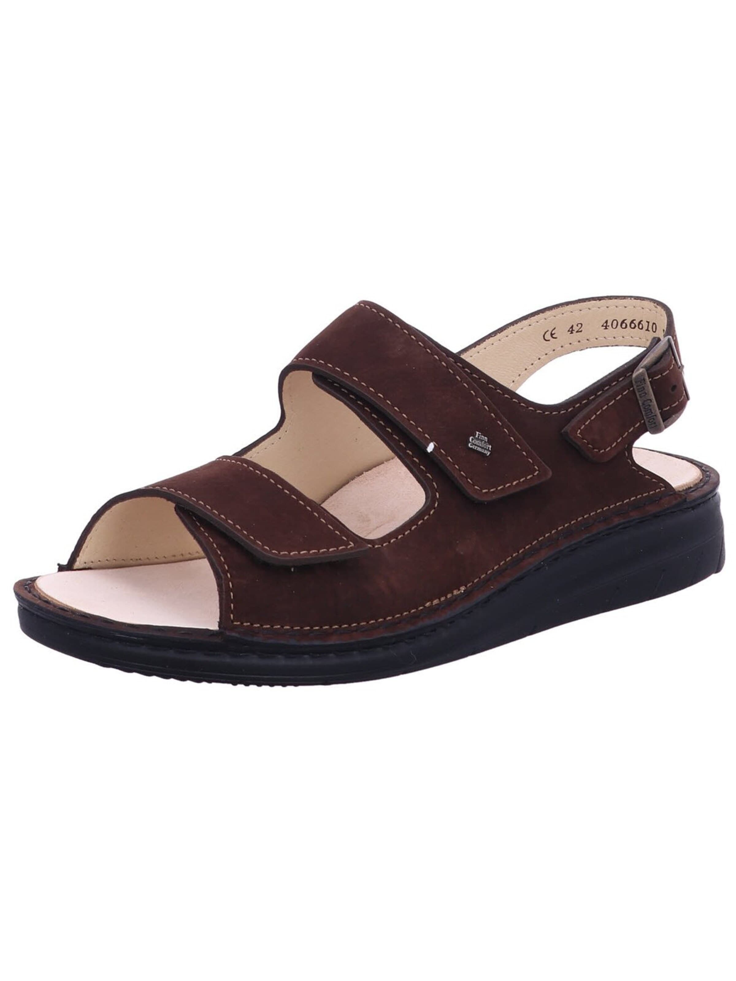 Finn Comfort - Sandalias 'Sandale Herren 01452-751432 Echtleder in braun' en marrón: frente