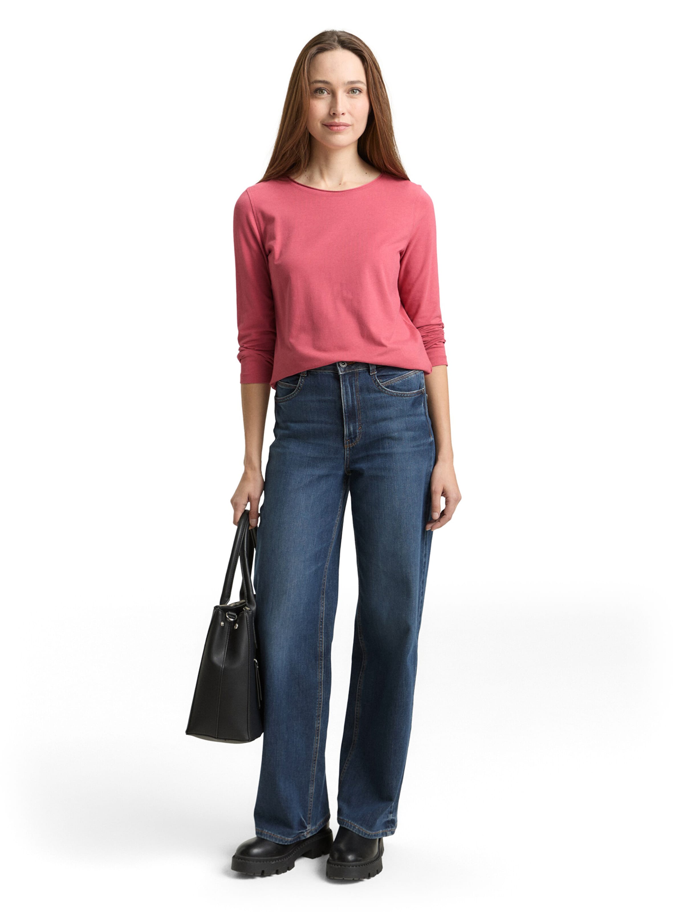 Tricou de la TOM TAILOR pe roșu