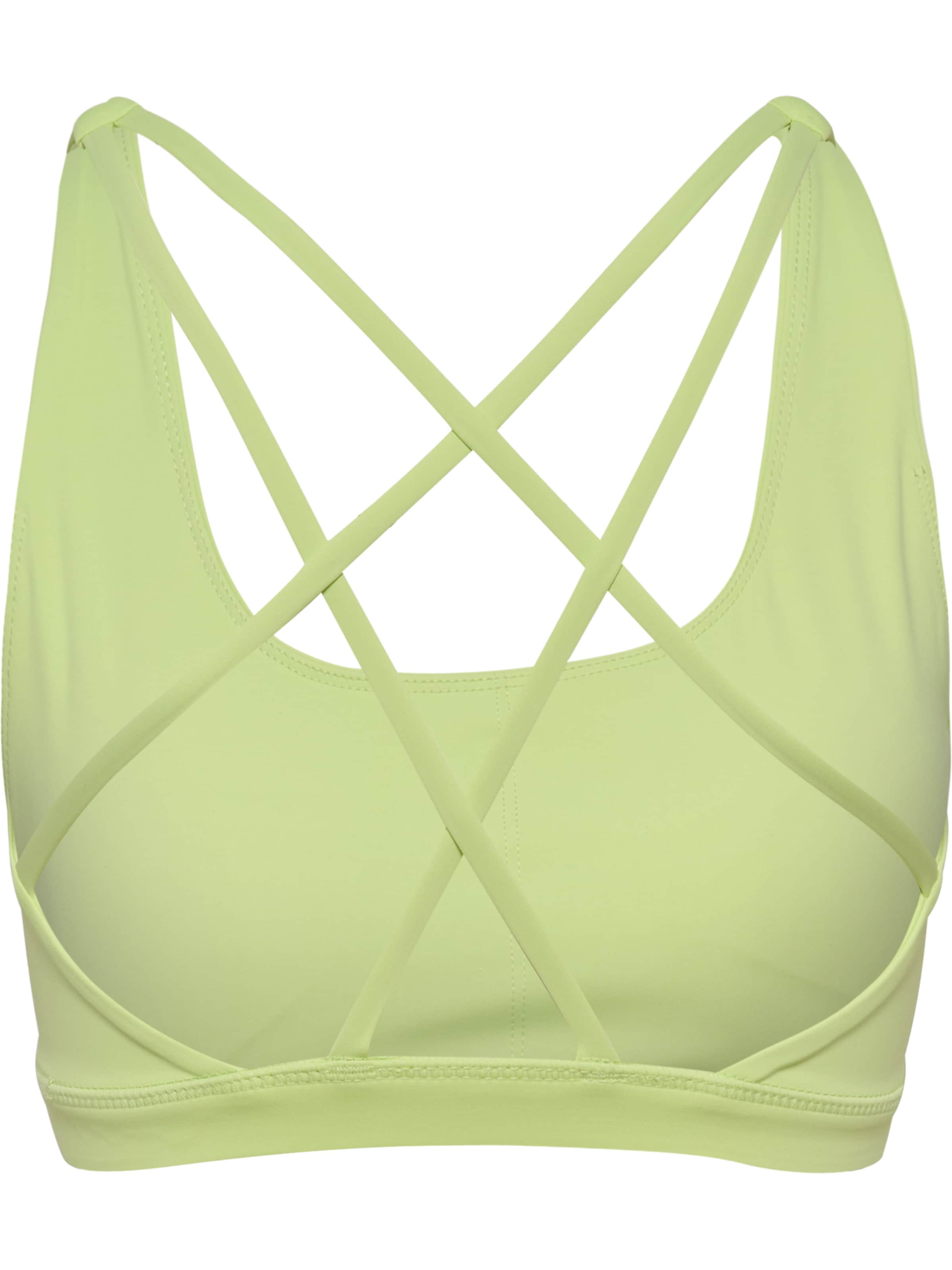 Hummel Korzetová Sportovní podprsenka 'Hiit Impact' – zelená