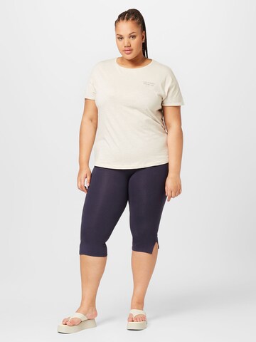 Slimfit Leggings 'TIME' di ONLY Carmakoma in blu