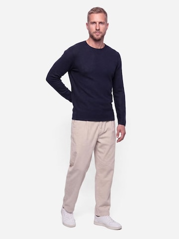 !Solid Trui 'SDJarah' in Blauw