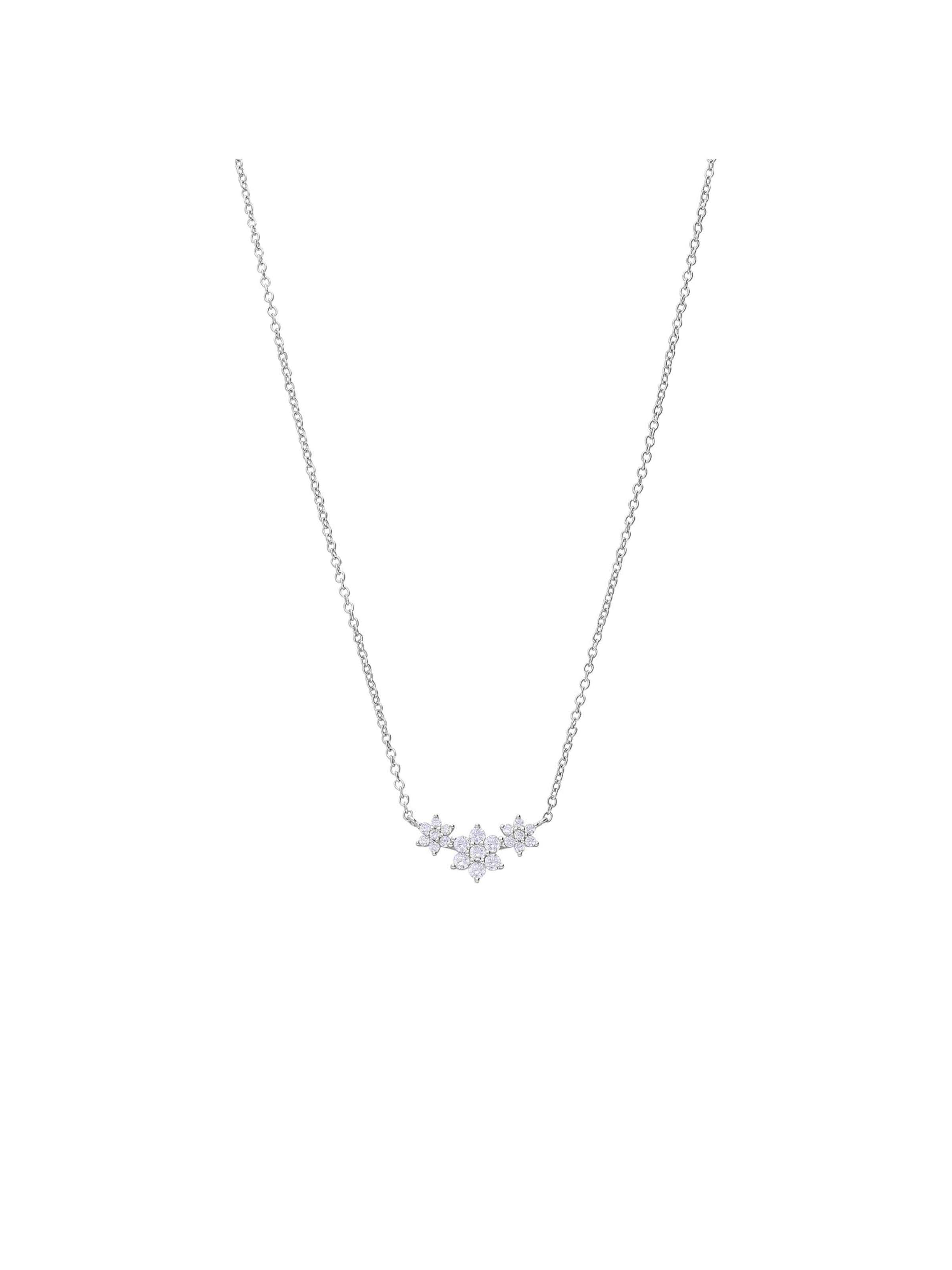 Lucardi Ketting in Onesize in de kleur Zilver, Productweergave