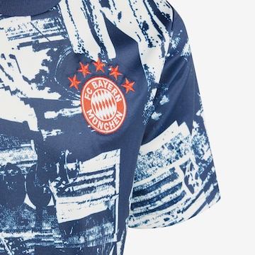 T-Shirt fonctionnel 'Bayern München Prematch' ADIDAS PERFORMANCE en bleu