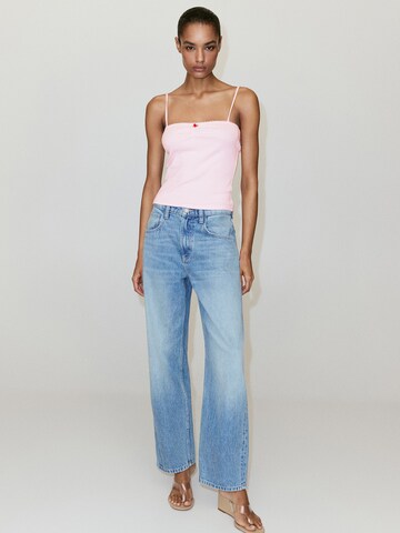 MANGO Top 'ROSE' | roza barva