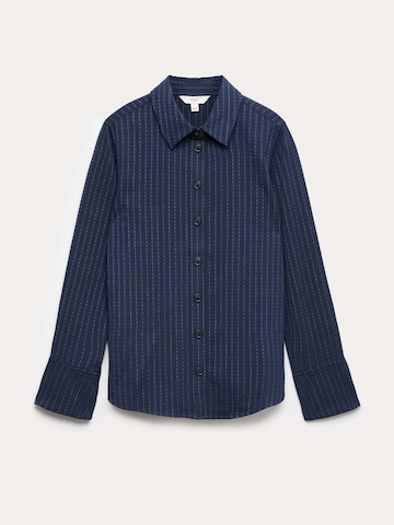 Marks & Spencer Blouse in Blauw: voorkant