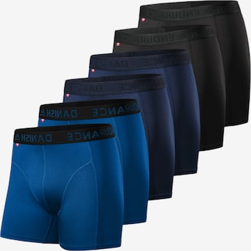 Boxers DANISH ENDURANCE en bleu : devant