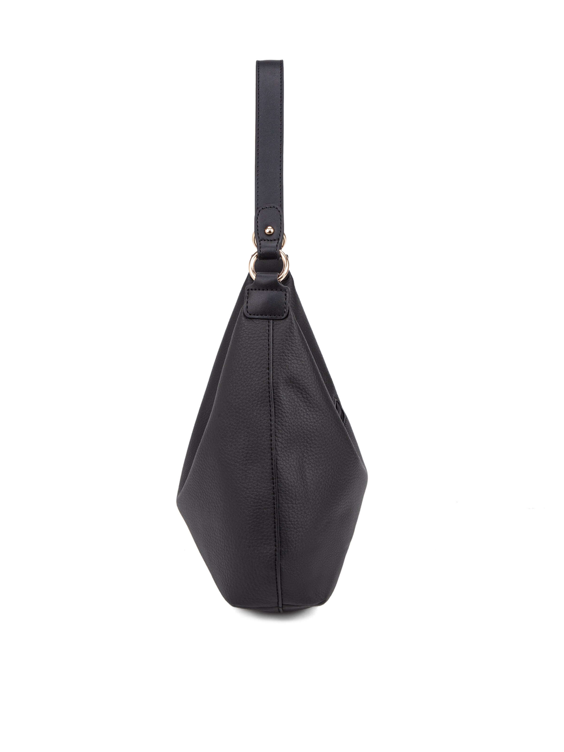 Borsa a spalla 'Borsa a Spalla Donna Pelle Vegana PU - Astrea Elite' di David Jones in nero
