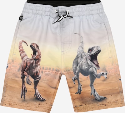 Molo Board Shorts 'Neal' in Chamois / Light yellow / Light grey, Item view