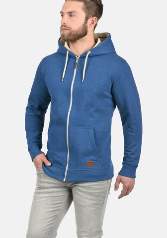 BLEND - Casaco em moletão 'Hulker' em azul