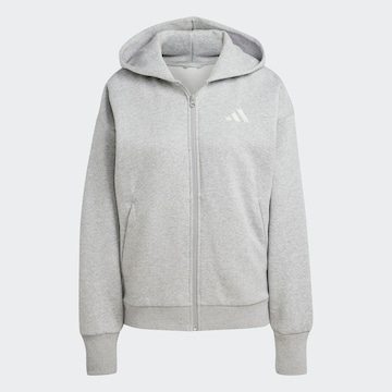 Veste de survêtement 'ALL SZN' ADIDAS SPORTSWEAR en gris : devant