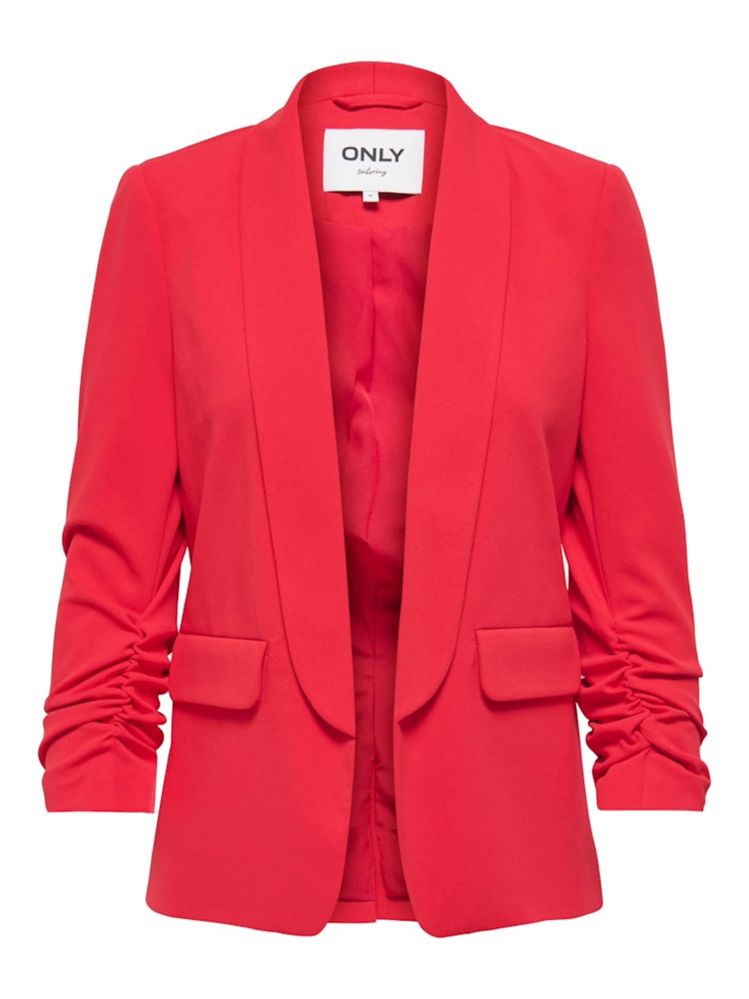Blazer 'ONLEVI' ONLY en rouge : devant