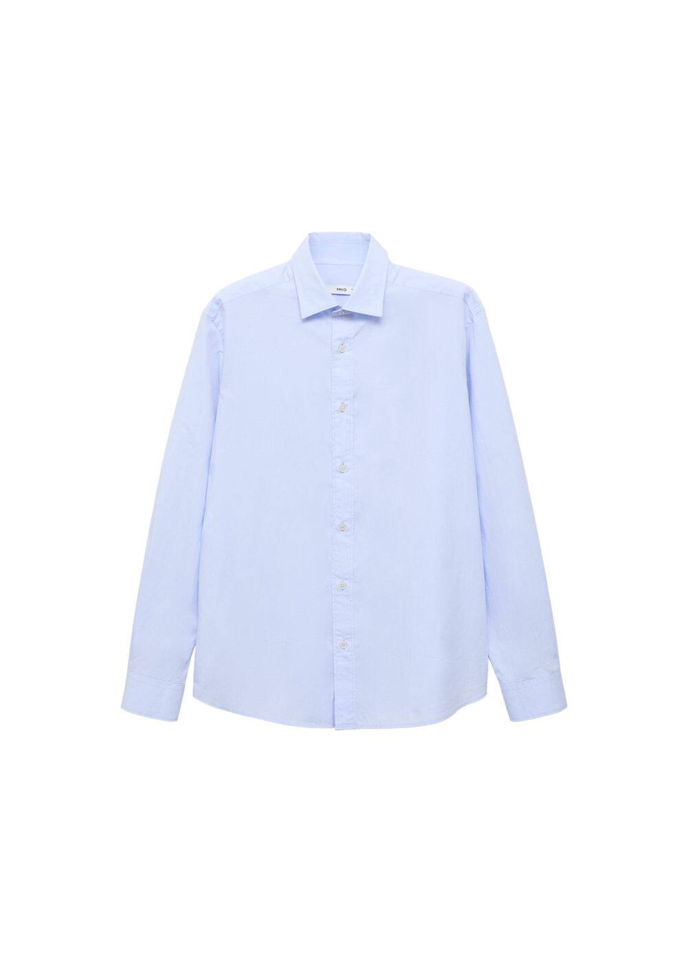MANGO MAN Regular fit Button Up Shirt 'Play1' in Blue: front