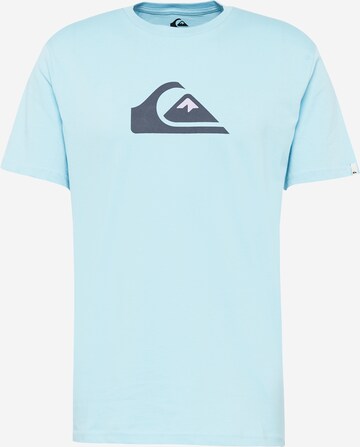 T-Shirt QUIKSILVER en bleu : devant