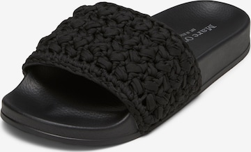 Marc O'Polo Mules in Black: front