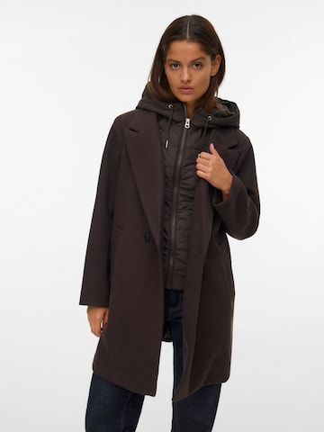 VERO MODA Mantel  'GRACE' in Braun: Vorderseite