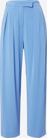 Max Mara Leisure Loose fit Pleat-Front Pants 'GIOCHI' in Blue: front