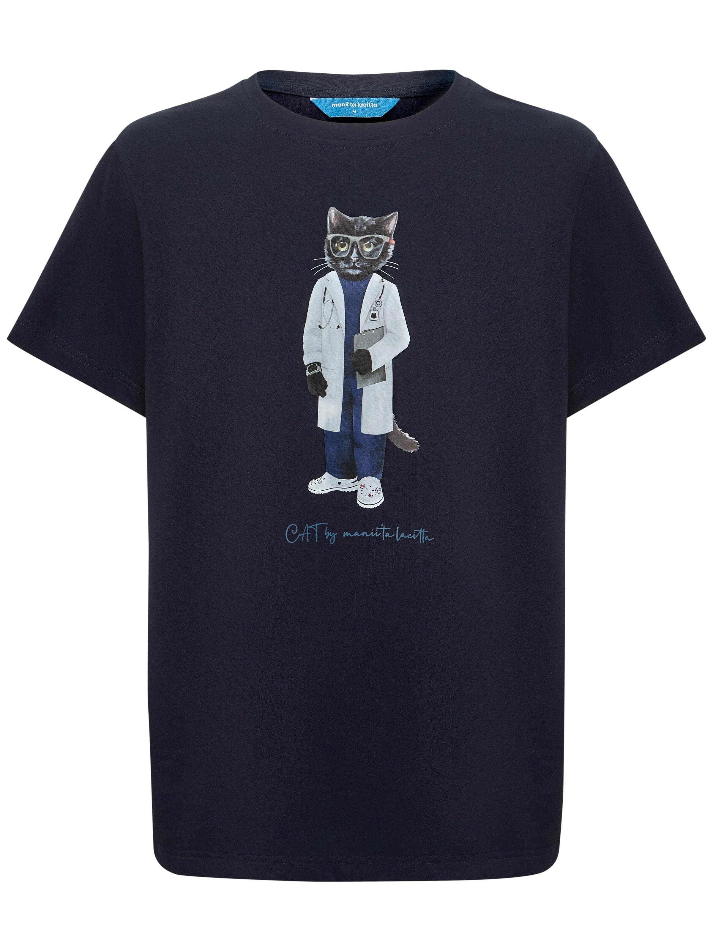 Cat e Lolette Bluser & t-shirts 'Doctor Cat' i blå: forside