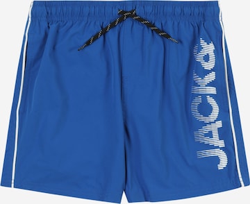 Jack & Jones Junior - Bermudas 'JPSTMAUI' en azul: frente