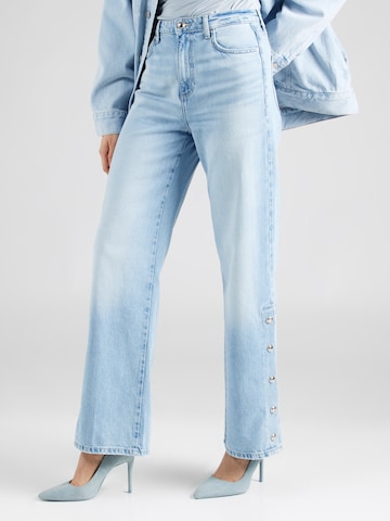 Wide leg Jeans 'Paz' di GUESS in blu: frontale