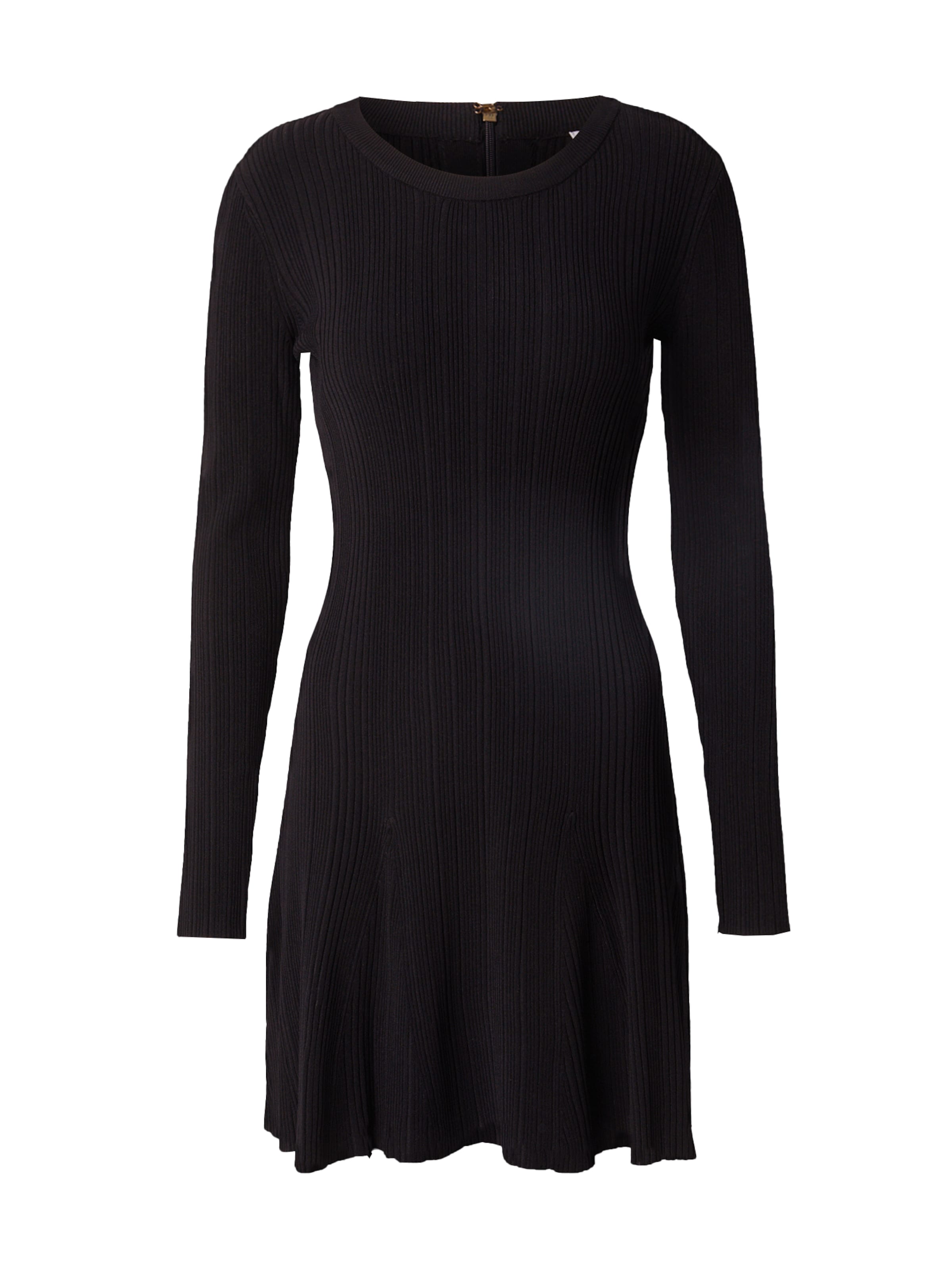 MICHAEL Michael Kors Strikkjole i sort: forside