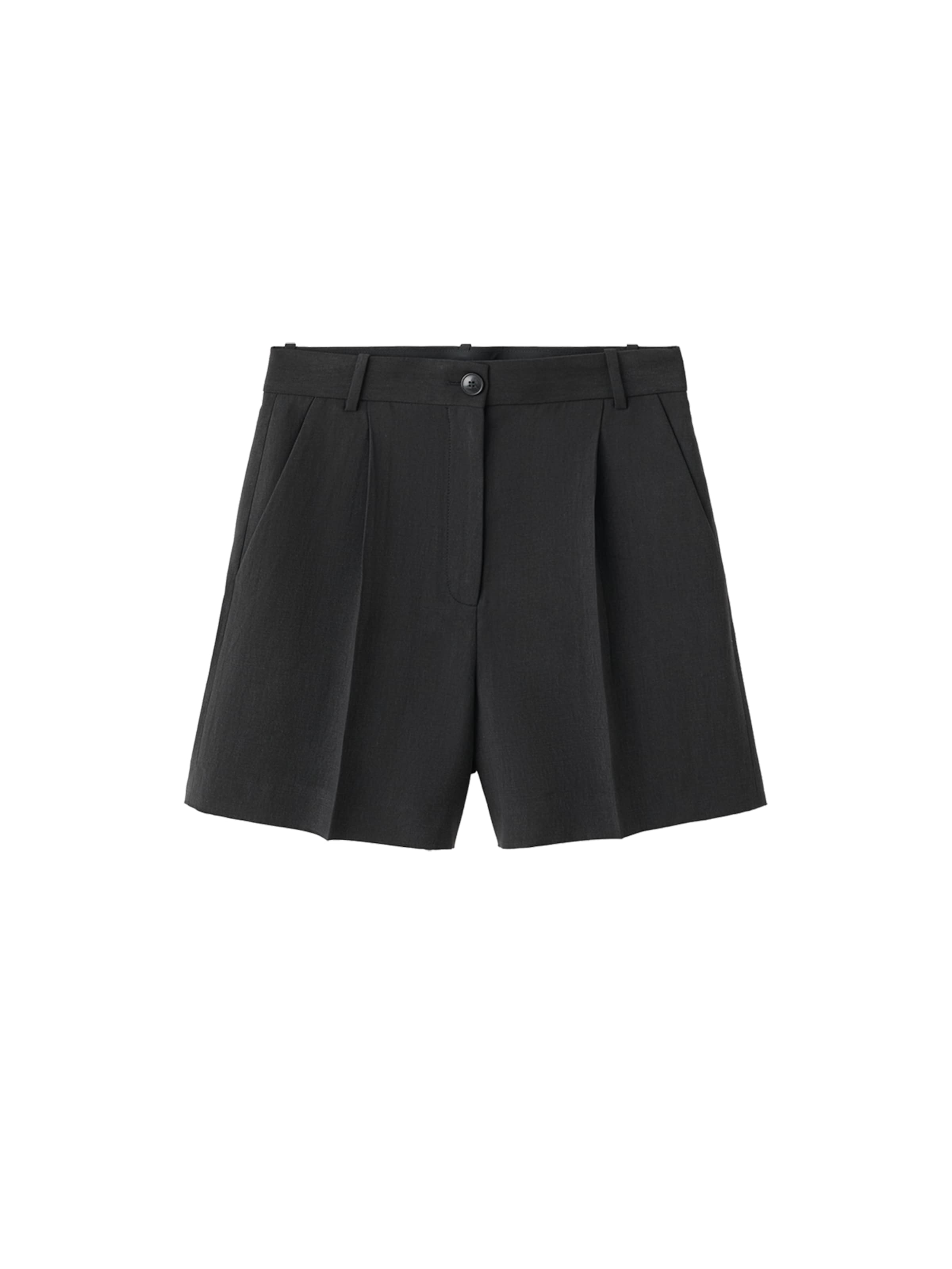 MANGO Trousers with creases 'NAPOLI' in 40 in Black, Item view