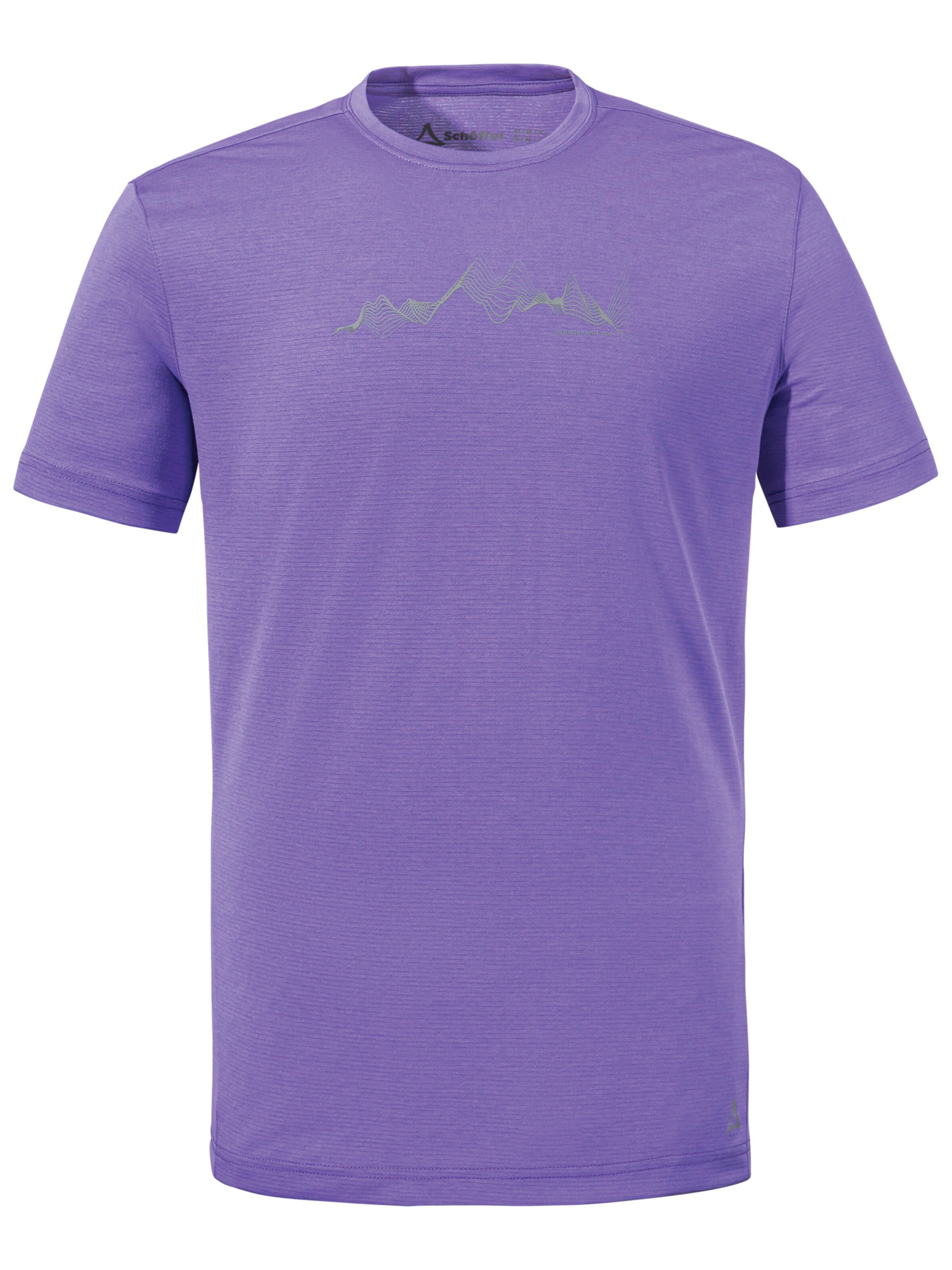 T-Shirt fonctionnel 'Circ Sulten' Schöffel en violet : devant