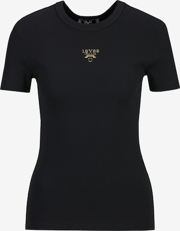 19V69 ITALIA Shirt 'Leta' in Zwart: voorkant