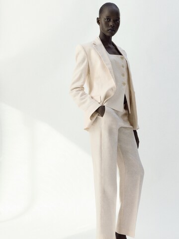 MANGO Telovnik 'Boreli' | bela barva