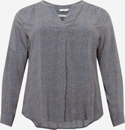 MY TRUE ME Bluse in marine / weiß, Produktansicht