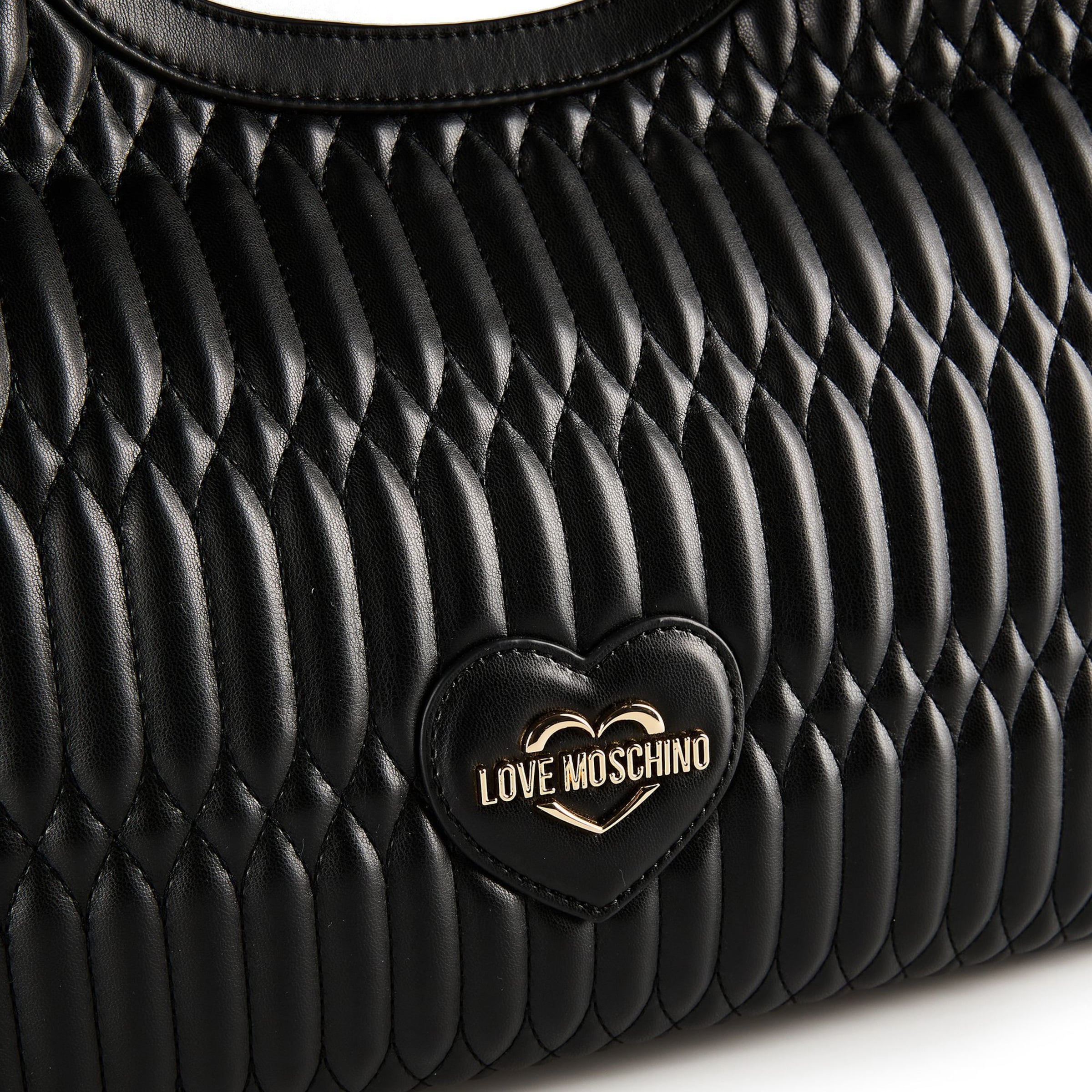 Love Moschino Shopper 'Bubbly Love' in Zwart