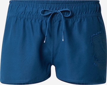 PROTEST Board Shorts 'EVIDENCE' in Blue: front