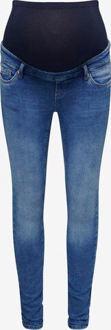 Skinny Jean 'Blush' Only Maternity en bleu